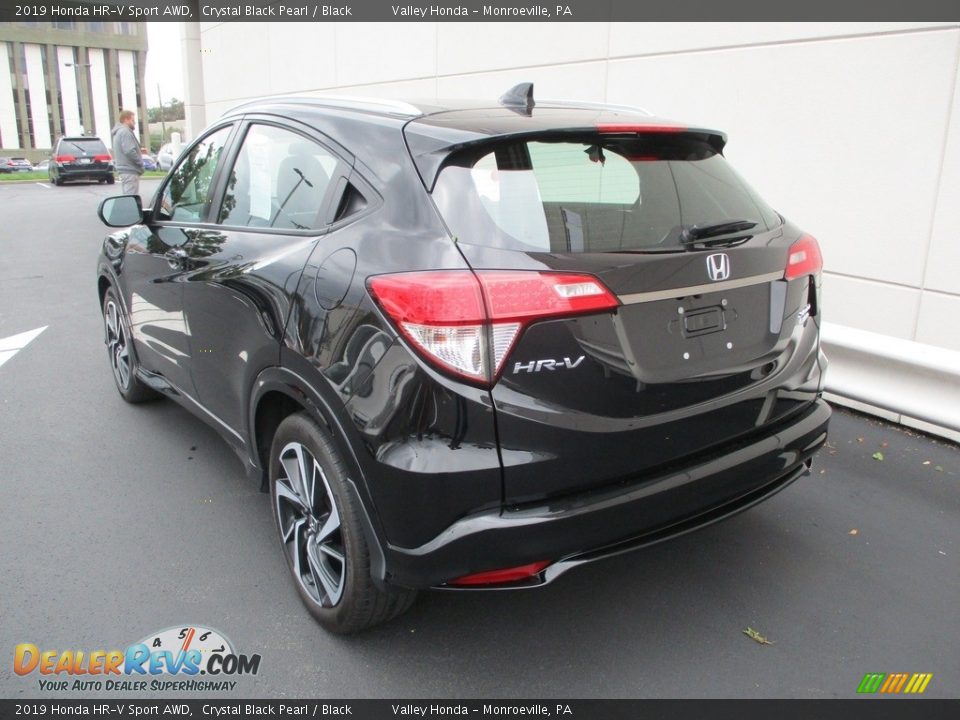 2019 Honda HR-V Sport AWD Crystal Black Pearl / Black Photo #3