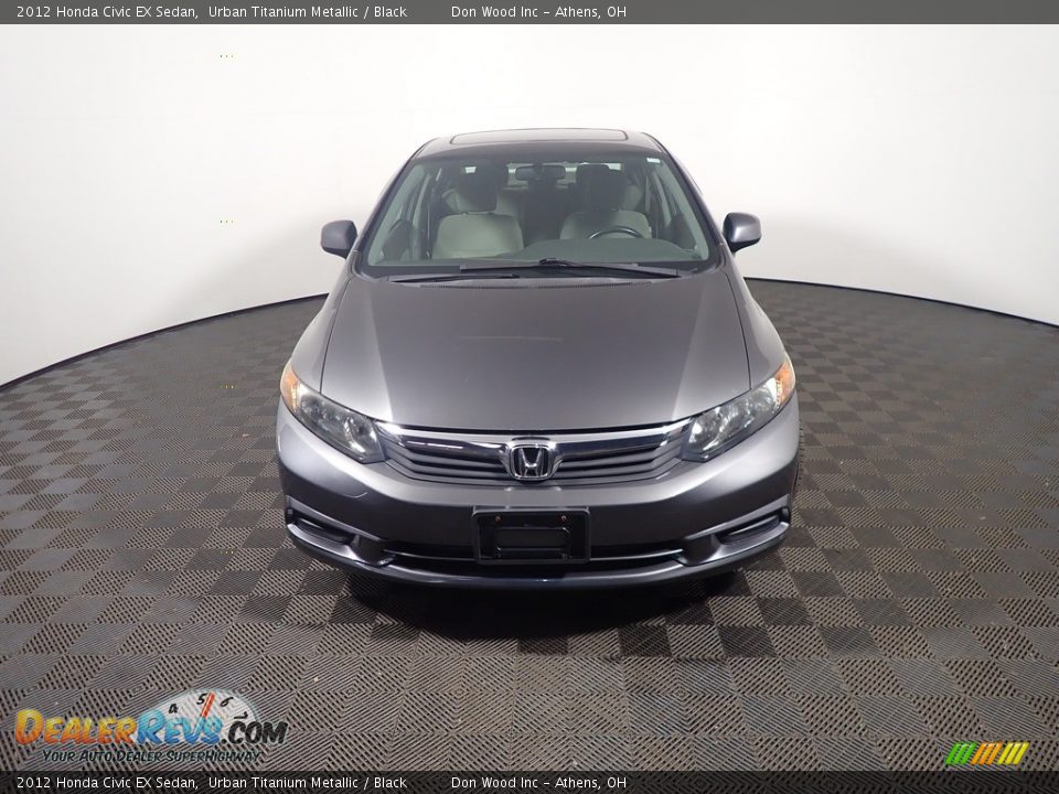 2012 Honda Civic EX Sedan Urban Titanium Metallic / Black Photo #5