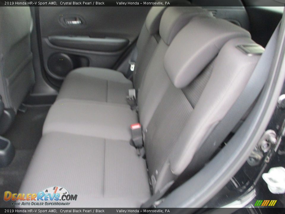 2019 Honda HR-V Sport AWD Crystal Black Pearl / Black Photo #13