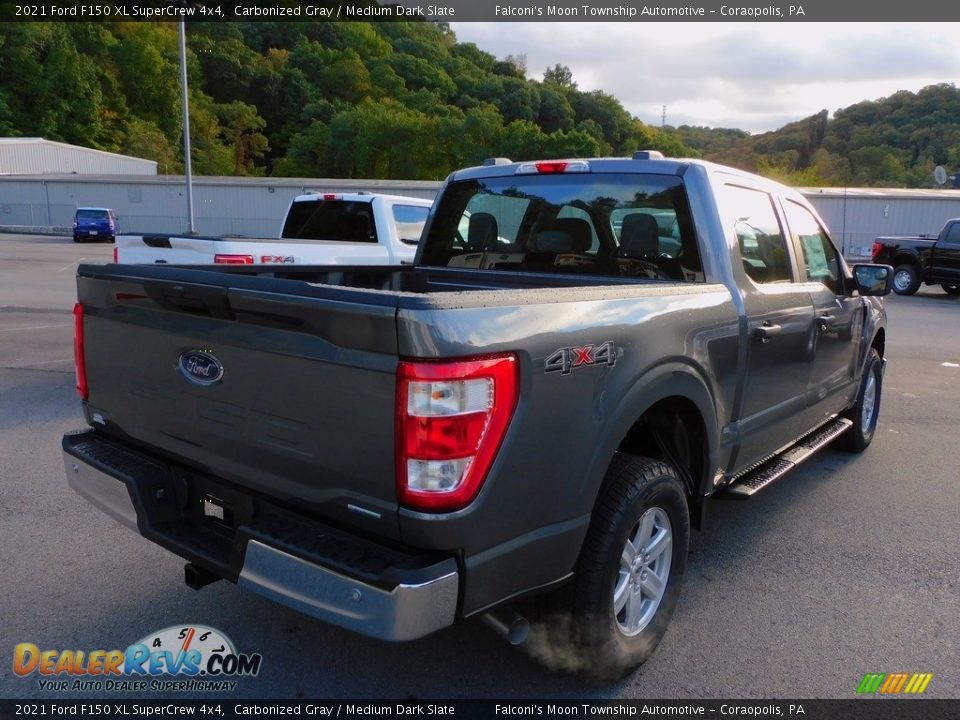 2021 Ford F150 XL SuperCrew 4x4 Carbonized Gray / Medium Dark Slate Photo #2
