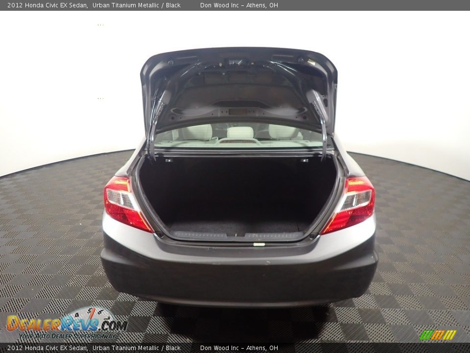 2012 Honda Civic EX Sedan Urban Titanium Metallic / Black Photo #14