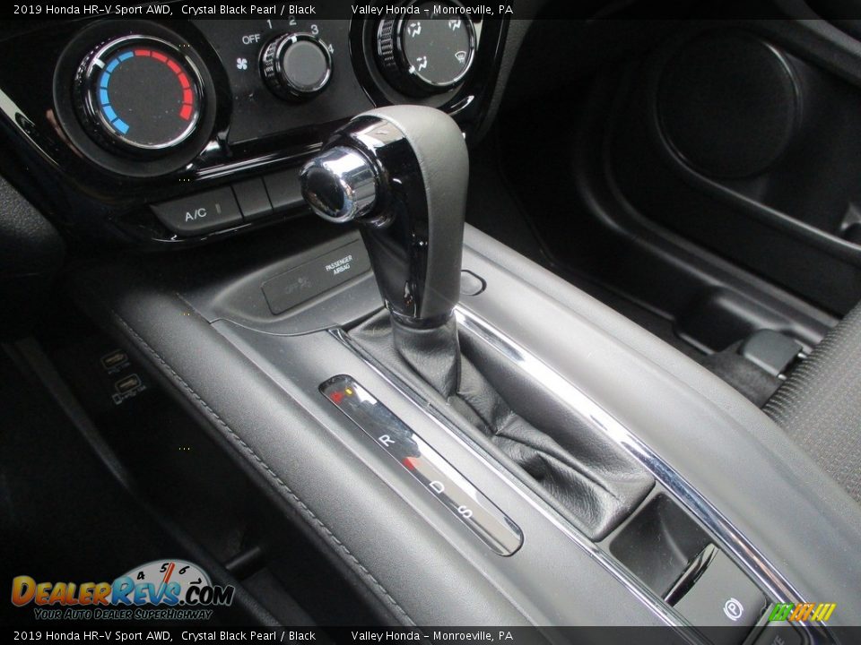 2019 Honda HR-V Sport AWD Crystal Black Pearl / Black Photo #17