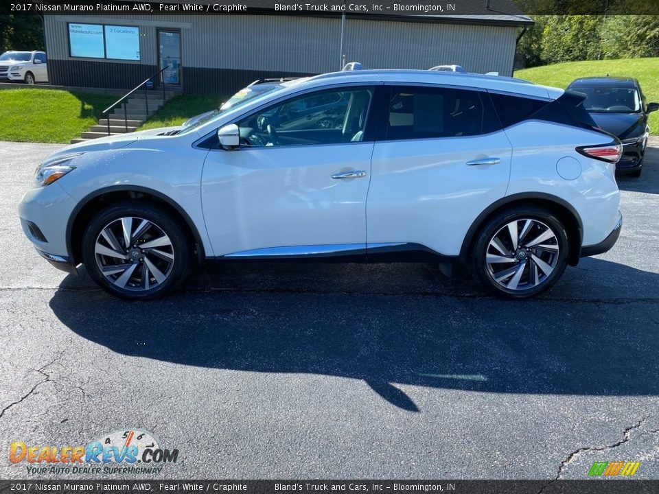 2017 Nissan Murano Platinum AWD Pearl White / Graphite Photo #1