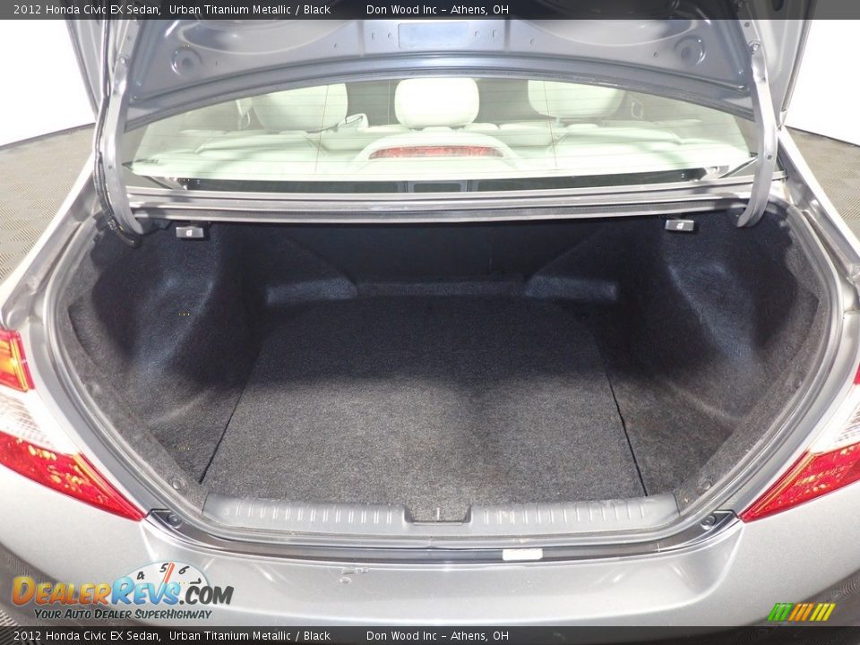 2012 Honda Civic EX Sedan Urban Titanium Metallic / Black Photo #15