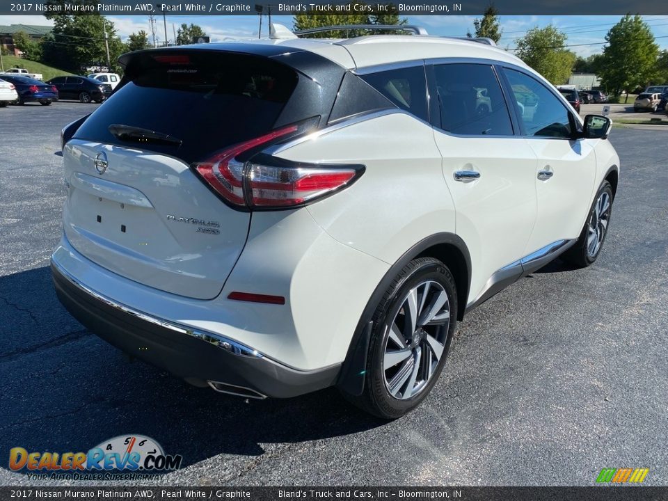 2017 Nissan Murano Platinum AWD Pearl White / Graphite Photo #6