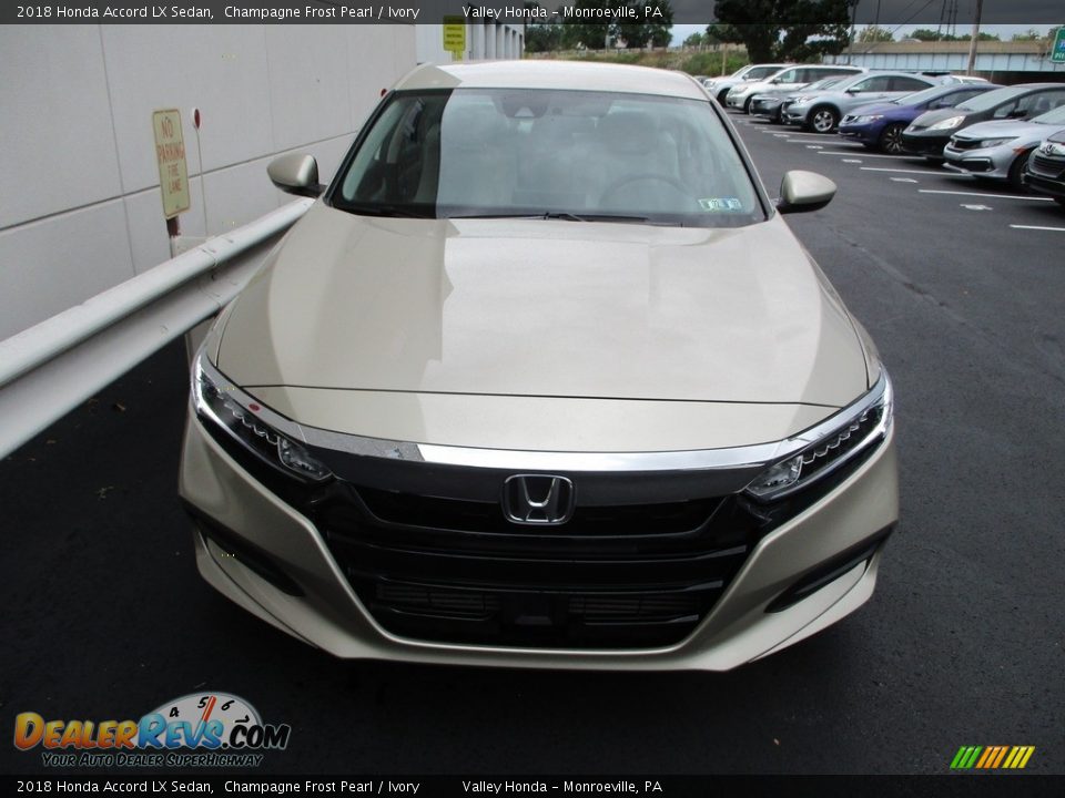 2018 Honda Accord LX Sedan Champagne Frost Pearl / Ivory Photo #8