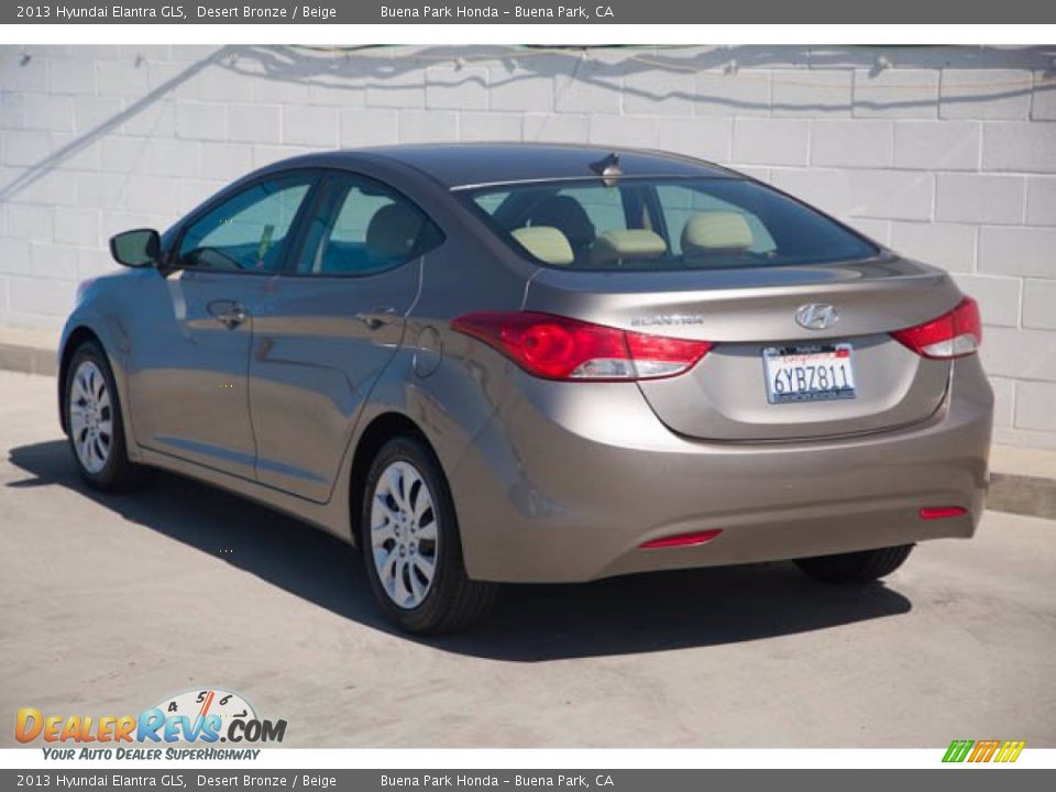 2013 Hyundai Elantra GLS Desert Bronze / Beige Photo #2