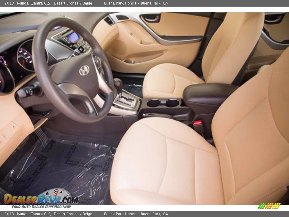 2013 Hyundai Elantra GLS Desert Bronze / Beige Photo #3