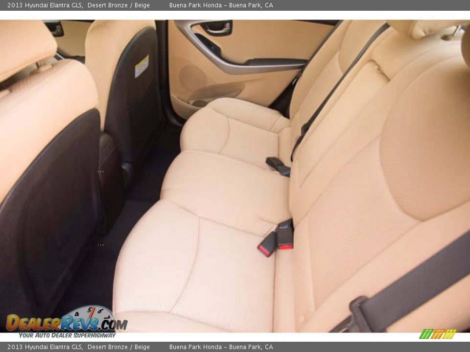 2013 Hyundai Elantra GLS Desert Bronze / Beige Photo #4