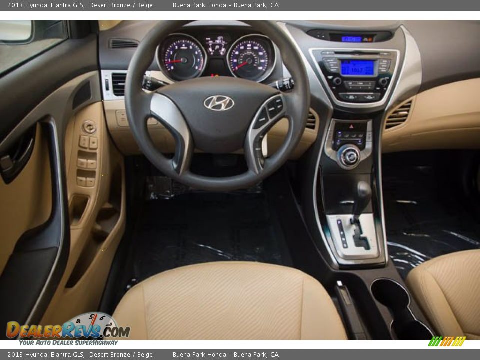 2013 Hyundai Elantra GLS Desert Bronze / Beige Photo #5