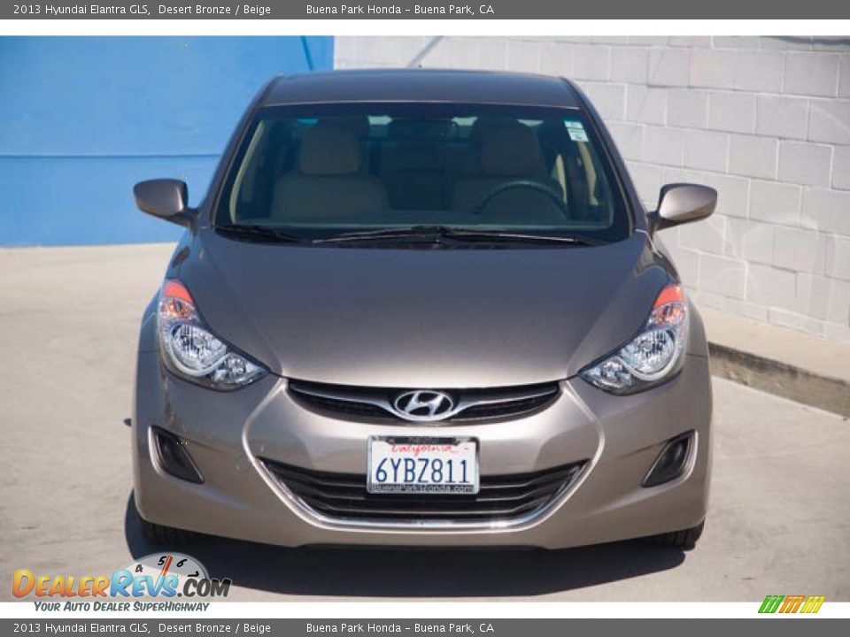 2013 Hyundai Elantra GLS Desert Bronze / Beige Photo #7