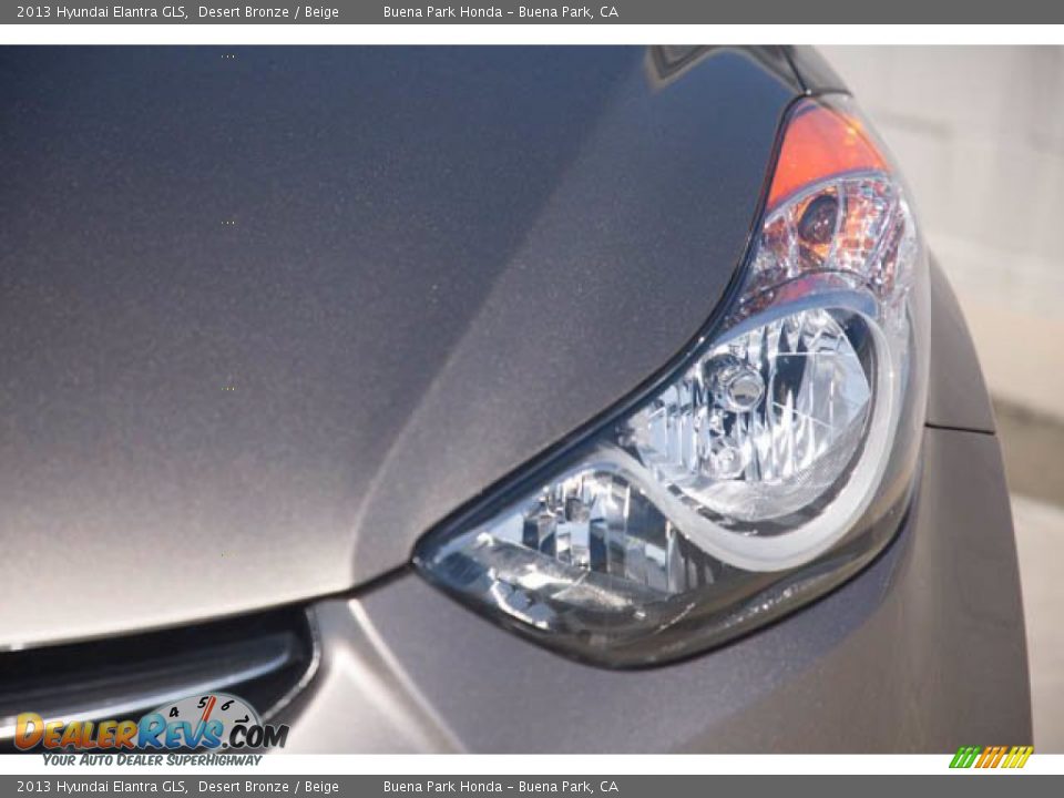 2013 Hyundai Elantra GLS Desert Bronze / Beige Photo #9