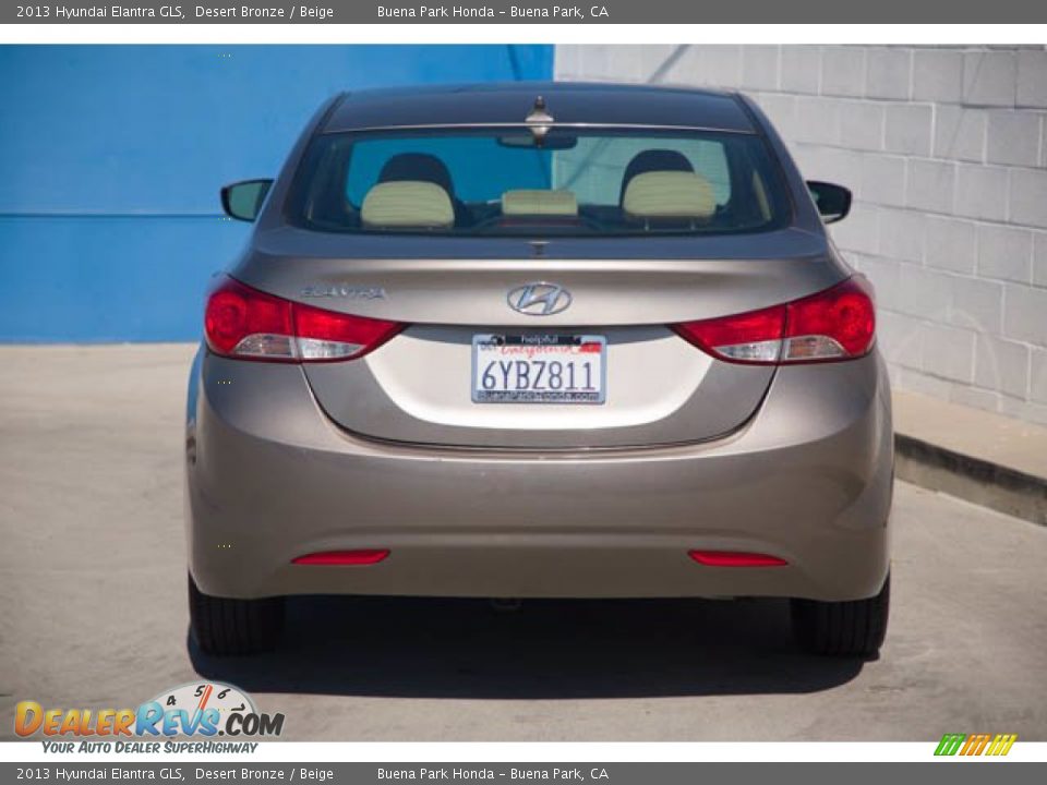 2013 Hyundai Elantra GLS Desert Bronze / Beige Photo #11