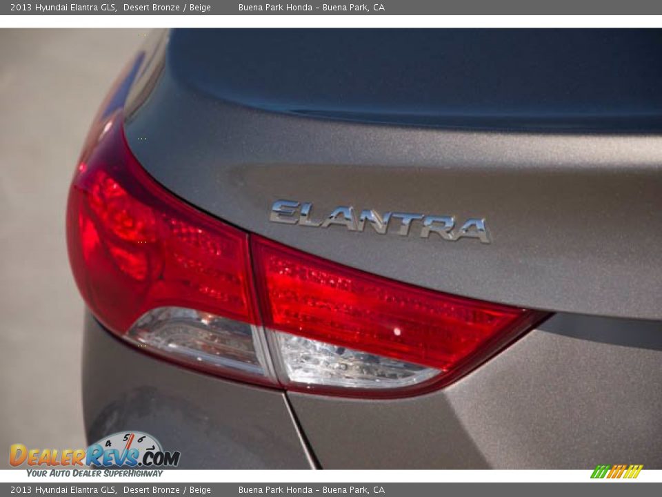 2013 Hyundai Elantra GLS Desert Bronze / Beige Photo #12