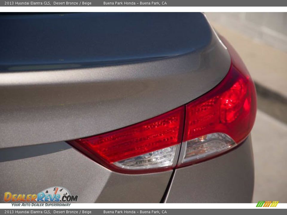 2013 Hyundai Elantra GLS Desert Bronze / Beige Photo #13