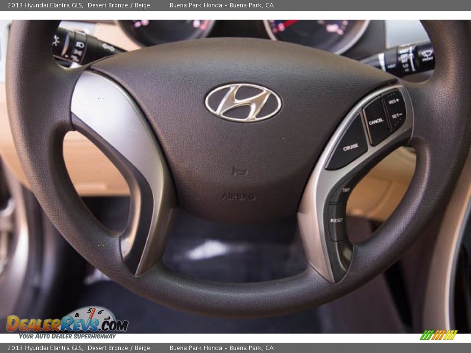 2013 Hyundai Elantra GLS Desert Bronze / Beige Photo #15