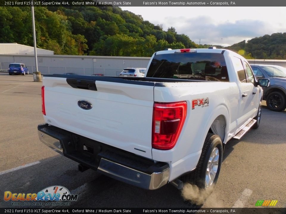 2021 Ford F150 XLT SuperCrew 4x4 Oxford White / Medium Dark Slate Photo #2