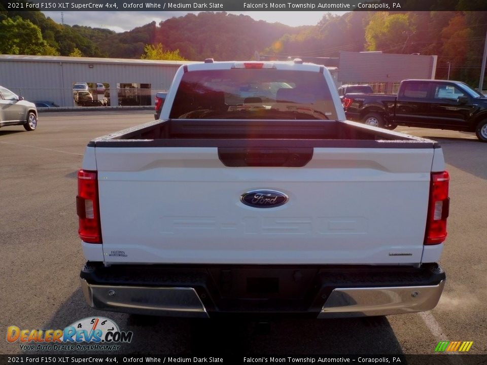 2021 Ford F150 XLT SuperCrew 4x4 Oxford White / Medium Dark Slate Photo #3