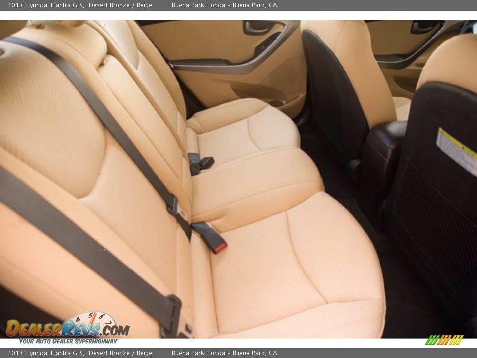 2013 Hyundai Elantra GLS Desert Bronze / Beige Photo #19