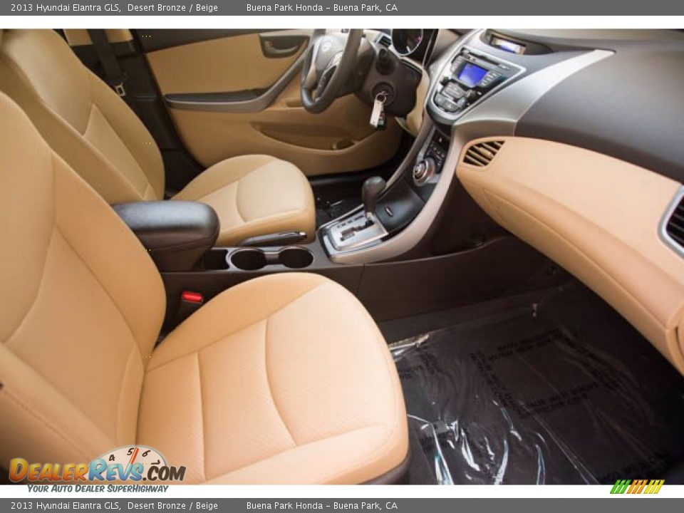 2013 Hyundai Elantra GLS Desert Bronze / Beige Photo #21