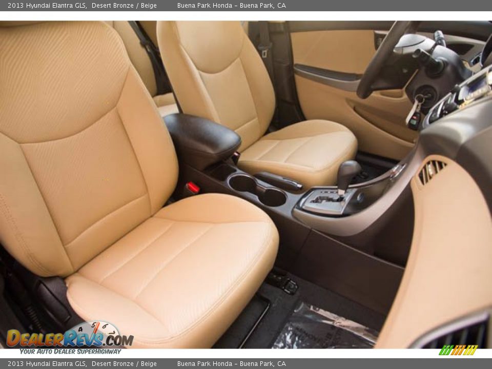 2013 Hyundai Elantra GLS Desert Bronze / Beige Photo #22