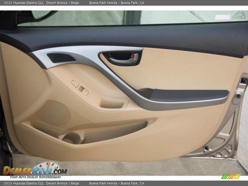 2013 Hyundai Elantra GLS Desert Bronze / Beige Photo #29