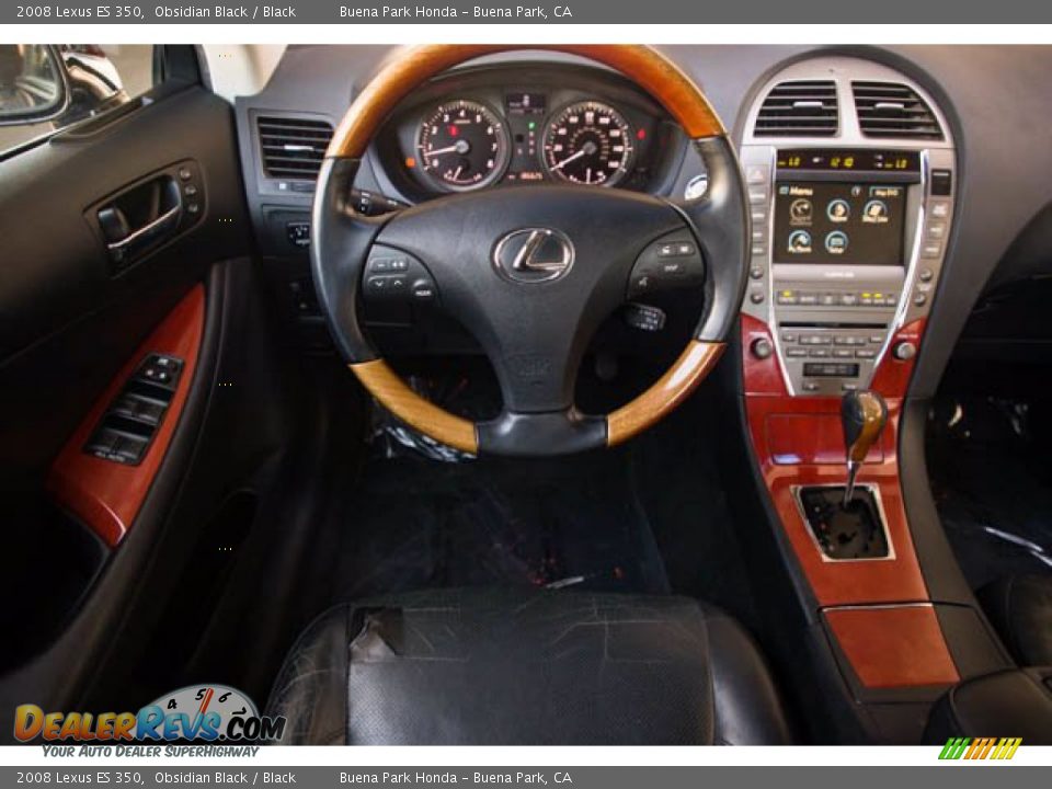 2008 Lexus ES 350 Obsidian Black / Black Photo #5