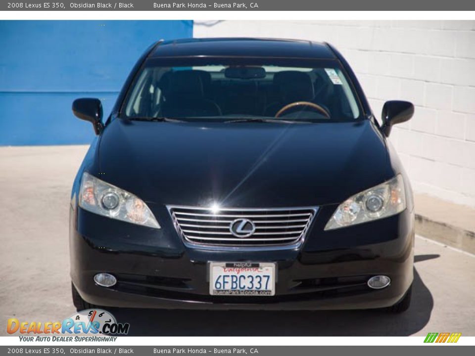 2008 Lexus ES 350 Obsidian Black / Black Photo #7