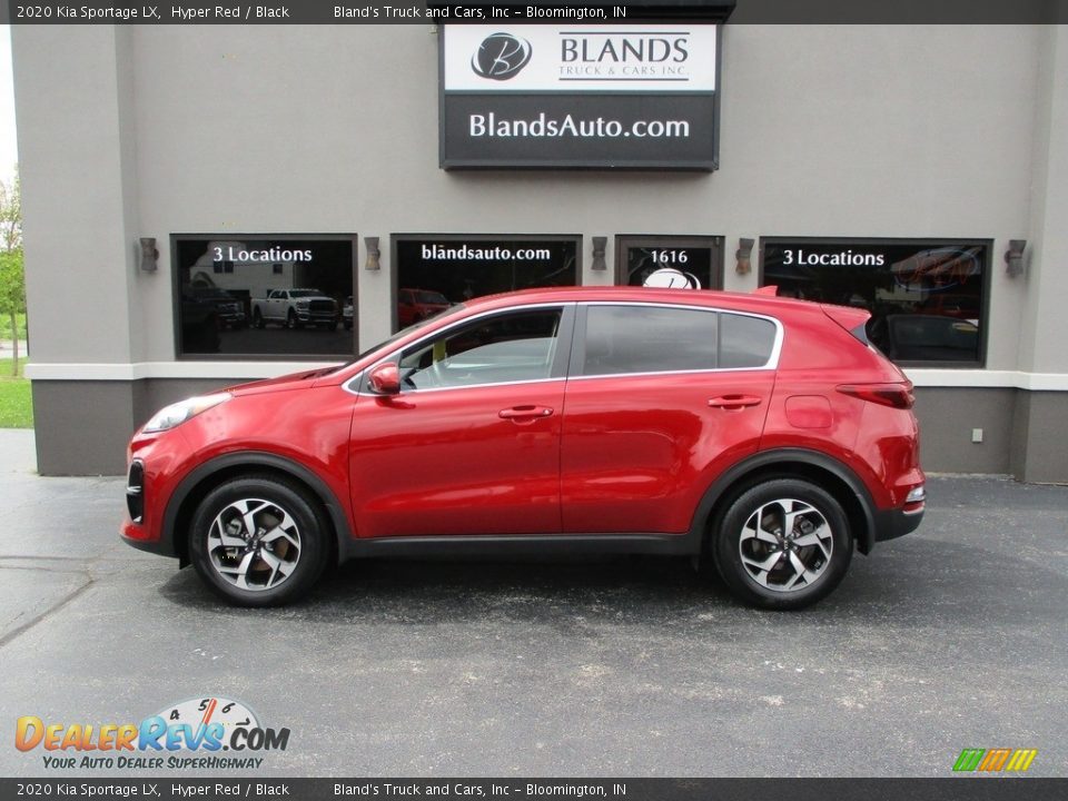 2020 Kia Sportage LX Hyper Red / Black Photo #1