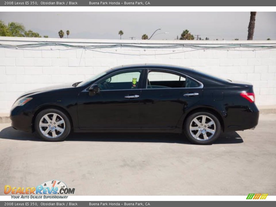 2008 Lexus ES 350 Obsidian Black / Black Photo #8