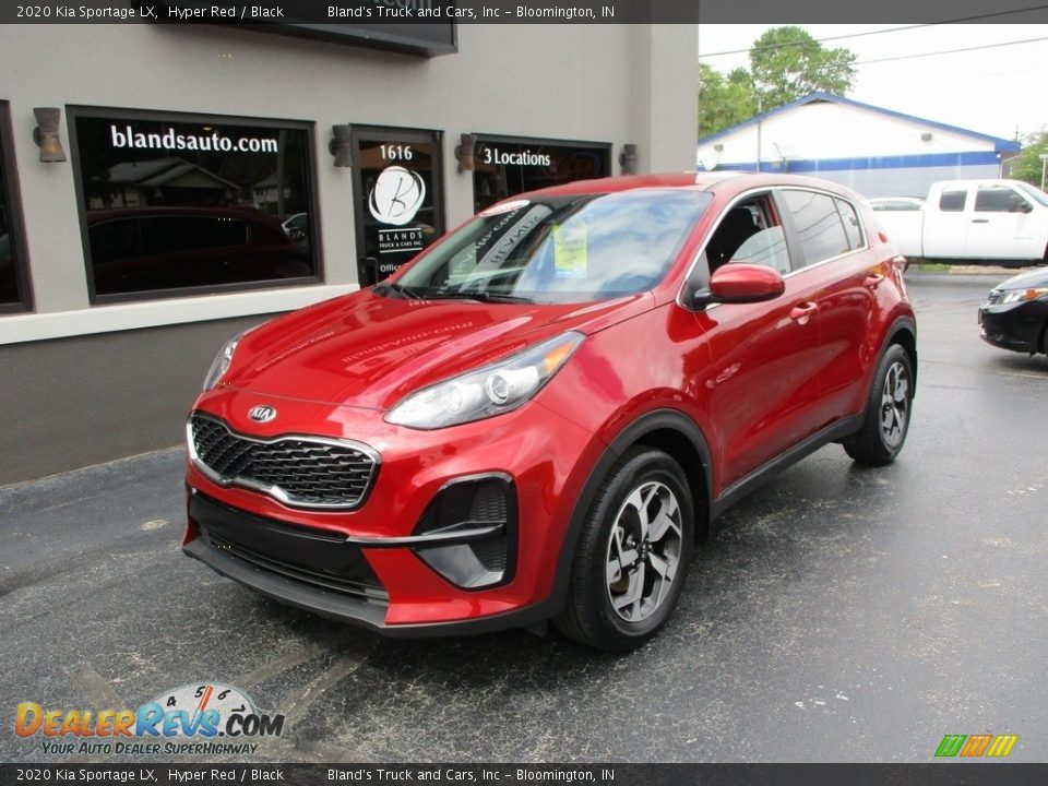 2020 Kia Sportage LX Hyper Red / Black Photo #2