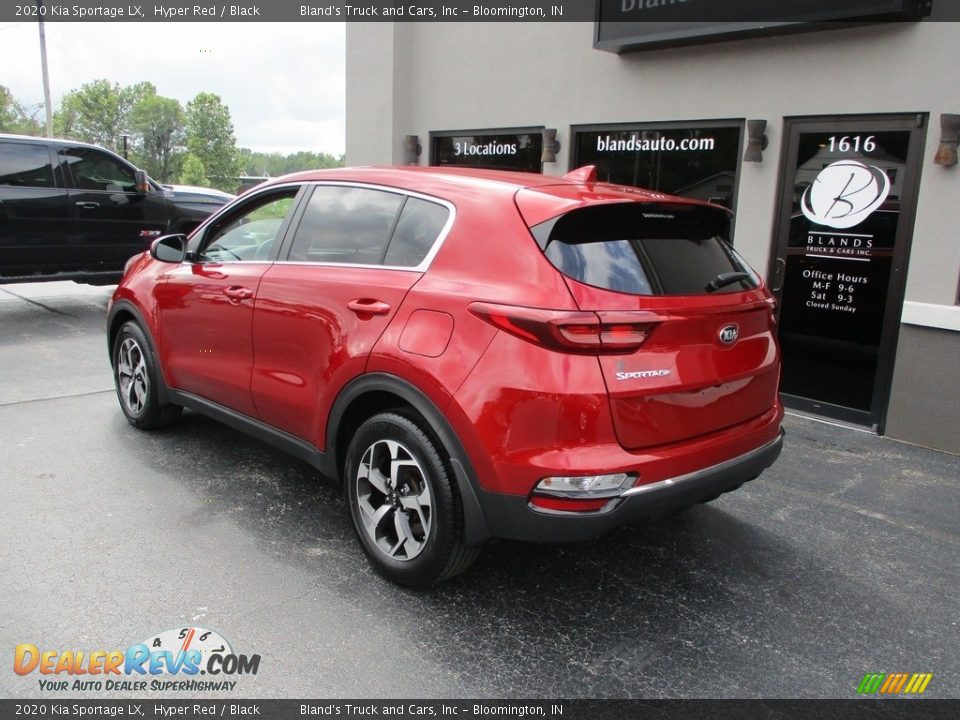 2020 Kia Sportage LX Hyper Red / Black Photo #3