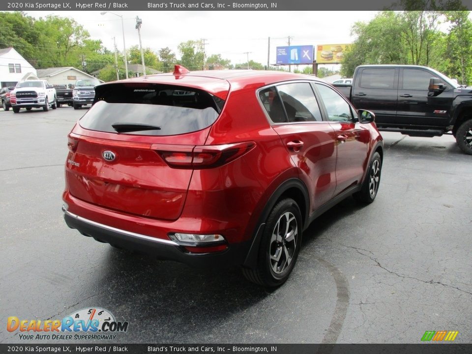 2020 Kia Sportage LX Hyper Red / Black Photo #4