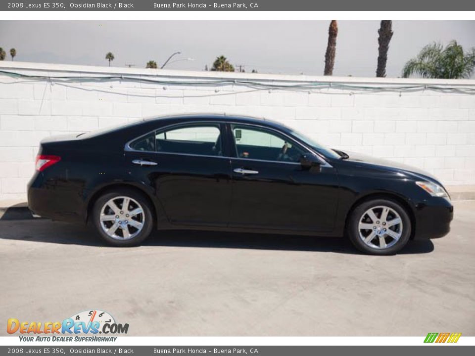 2008 Lexus ES 350 Obsidian Black / Black Photo #12