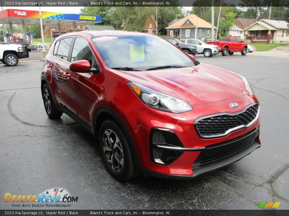 2020 Kia Sportage LX Hyper Red / Black Photo #5