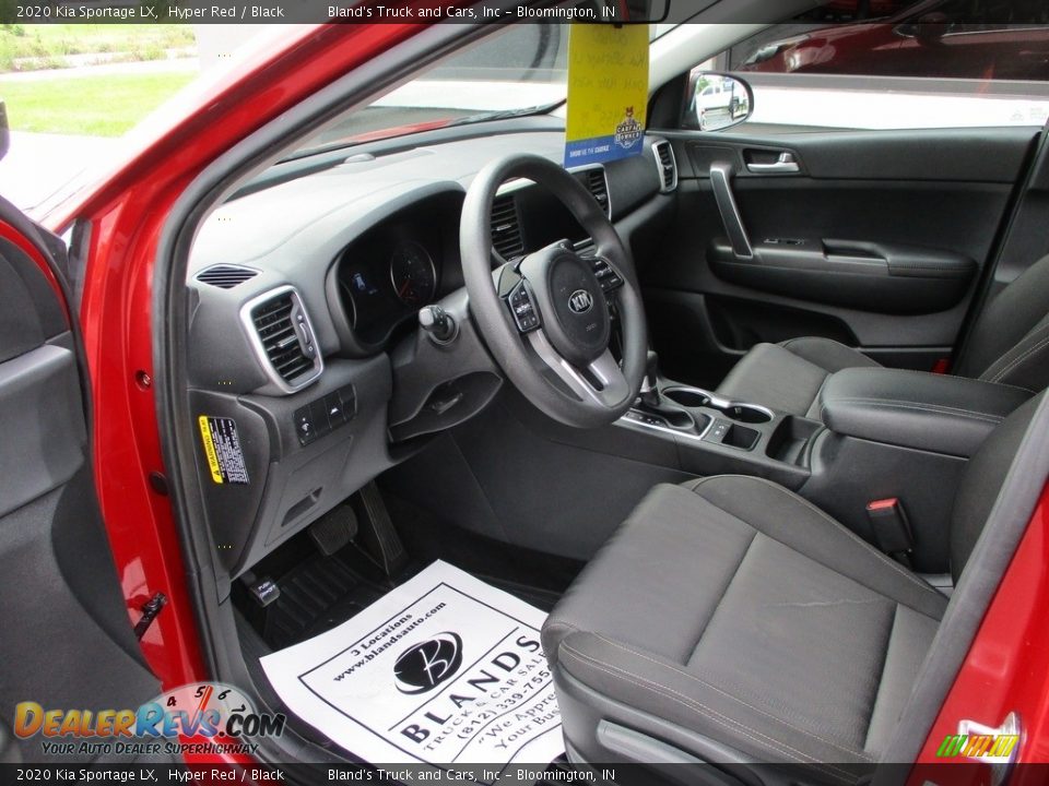 2020 Kia Sportage LX Hyper Red / Black Photo #6