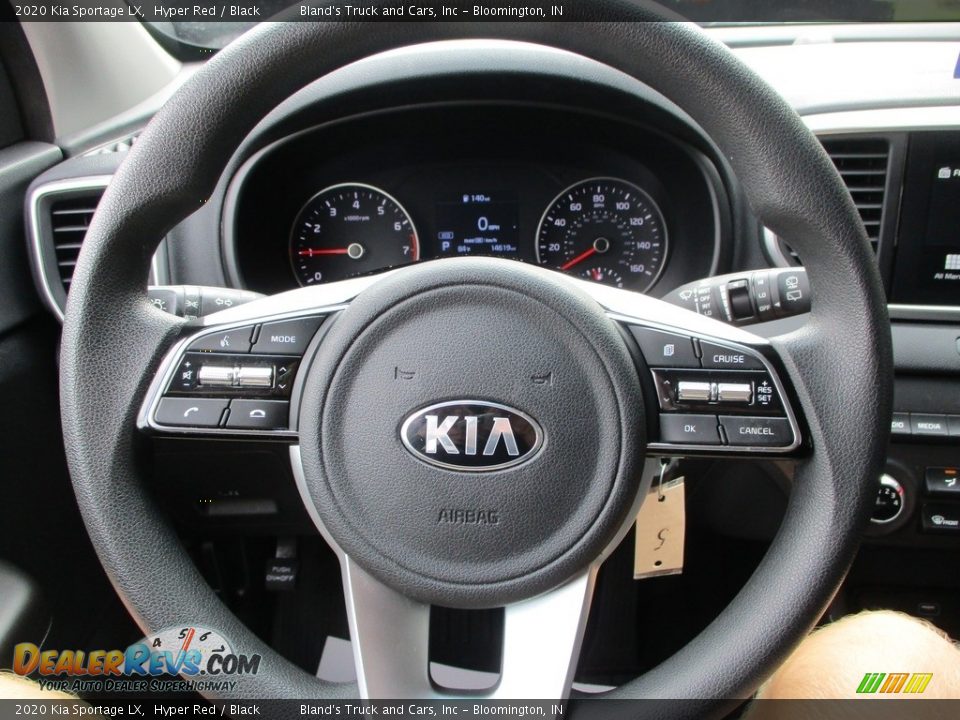 2020 Kia Sportage LX Hyper Red / Black Photo #11