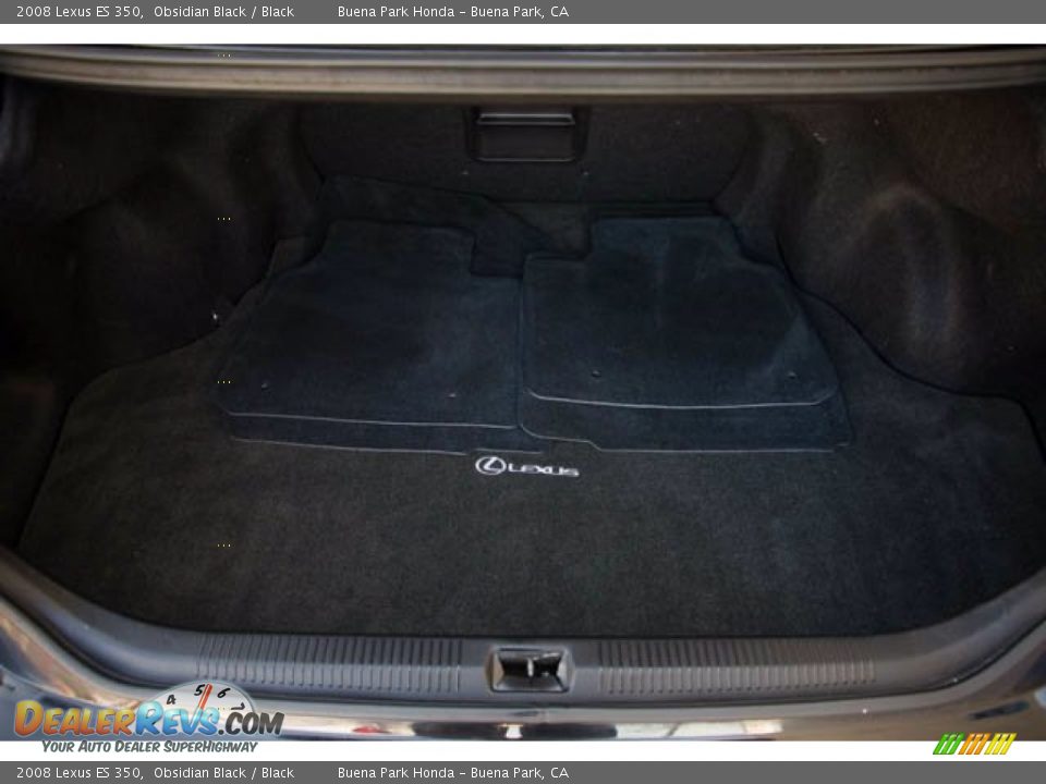 2008 Lexus ES 350 Obsidian Black / Black Photo #20