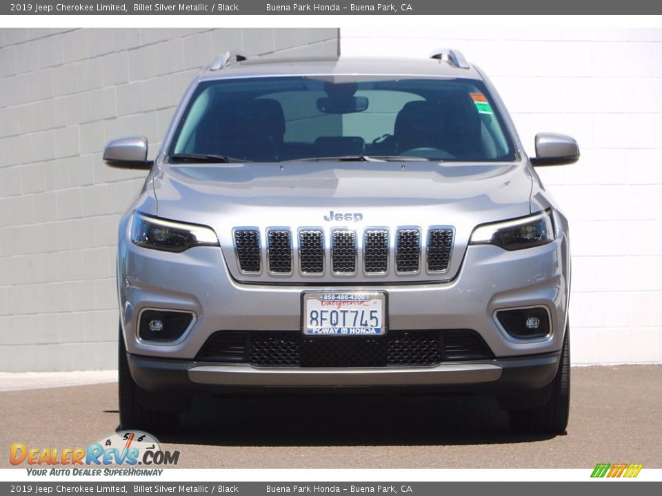 2019 Jeep Cherokee Limited Billet Silver Metallic / Black Photo #3