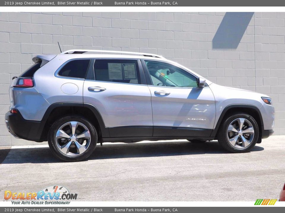 2019 Jeep Cherokee Limited Billet Silver Metallic / Black Photo #4