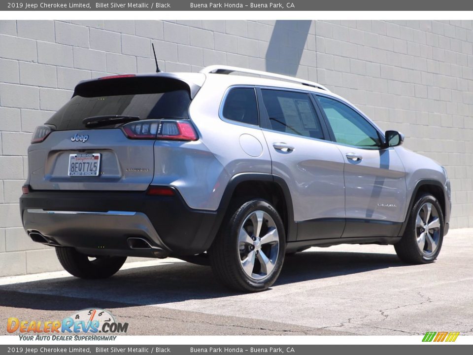 2019 Jeep Cherokee Limited Billet Silver Metallic / Black Photo #5