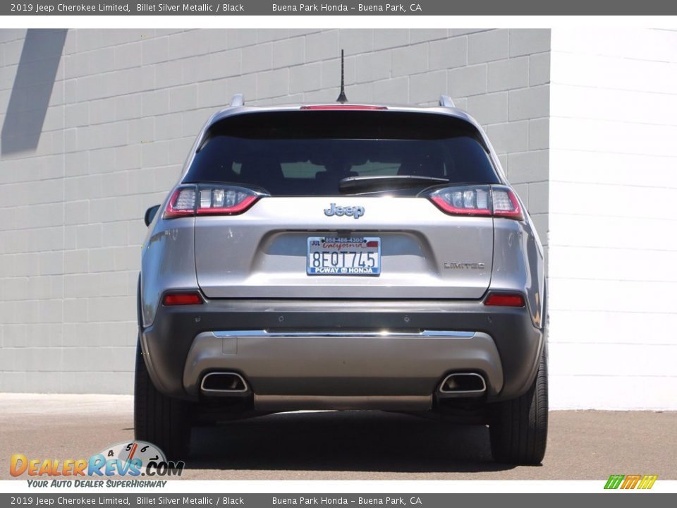 2019 Jeep Cherokee Limited Billet Silver Metallic / Black Photo #6