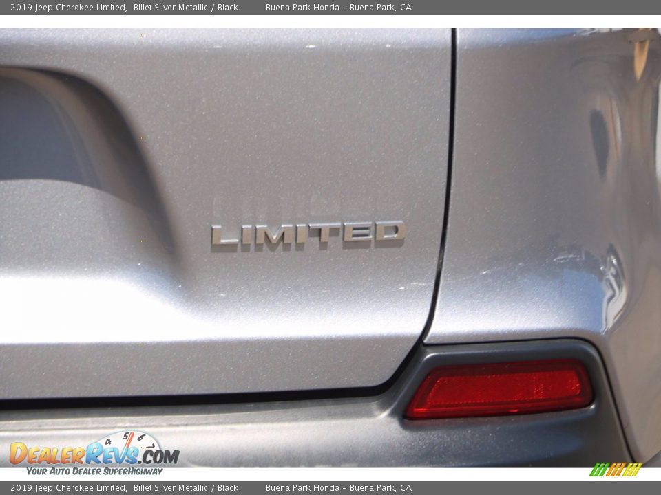 2019 Jeep Cherokee Limited Billet Silver Metallic / Black Photo #7