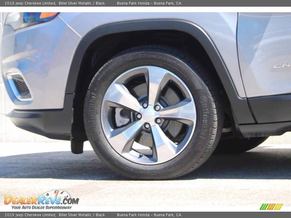 2019 Jeep Cherokee Limited Billet Silver Metallic / Black Photo #9