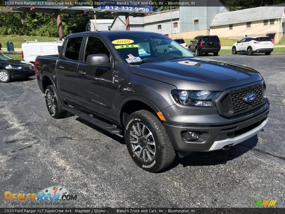 2020 Ford Ranger XLT SuperCrew 4x4 Magnetic / Ebony Photo #4