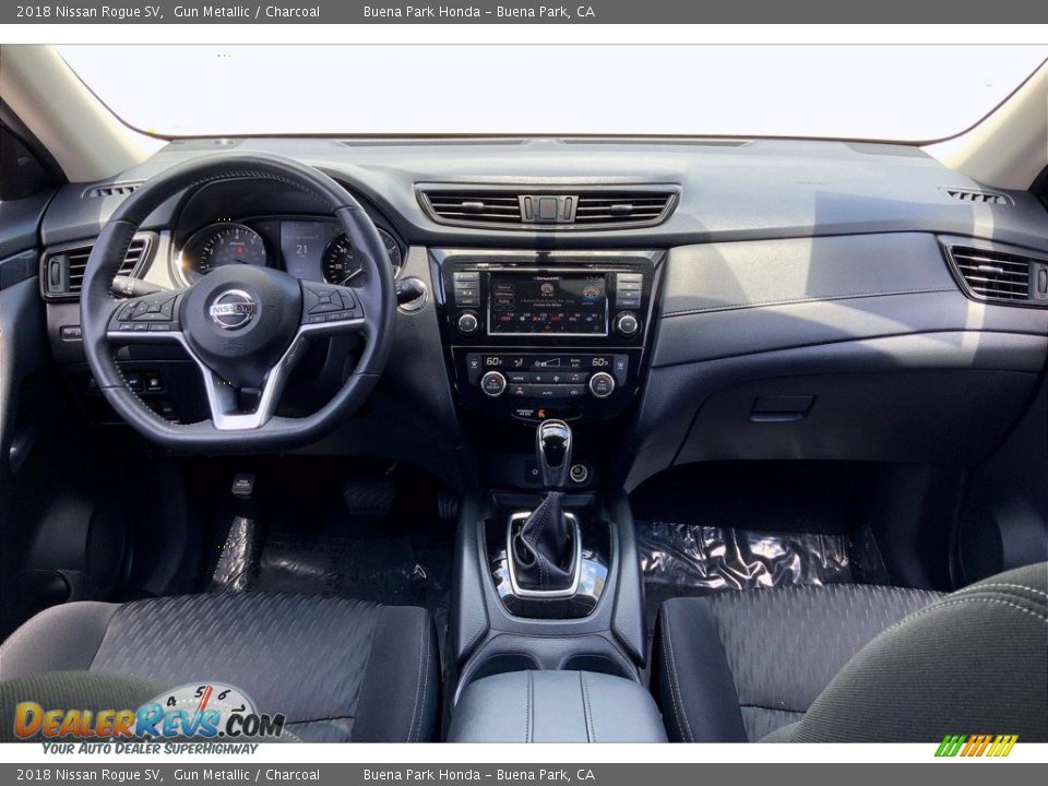 Dashboard of 2018 Nissan Rogue SV Photo #17