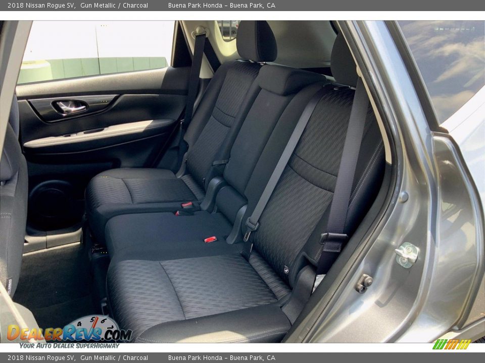 Rear Seat of 2018 Nissan Rogue SV Photo #27