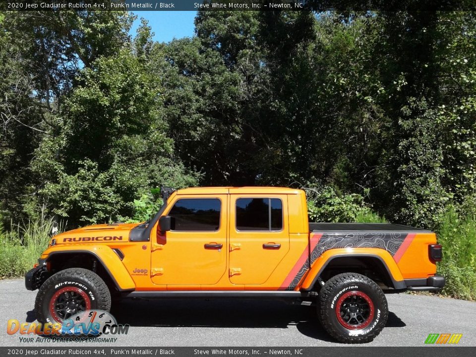 2020 Jeep Gladiator Rubicon 4x4 Punk'n Metallic / Black Photo #1