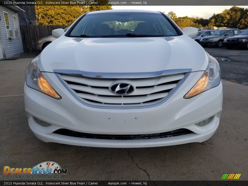 2013 Hyundai Sonata GLS Iridescent Silver Blue Pearl / Camel Photo #3