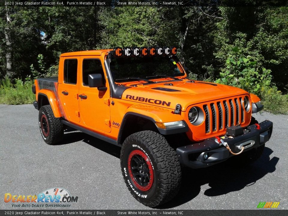 2020 Jeep Gladiator Rubicon 4x4 Punk'n Metallic / Black Photo #4